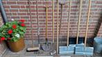 Tuingereedschap, schep,schoffel,hark, krabber,bezem, Tuin en Terras, Hand-tuingereedschap, Ophalen, Gebruikt, Overige soorten