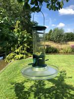 Silo voor vogelvoer met opvangschaal., Dieren en Toebehoren, Ophalen of Verzenden, Zo goed als nieuw, Eten en Drinken