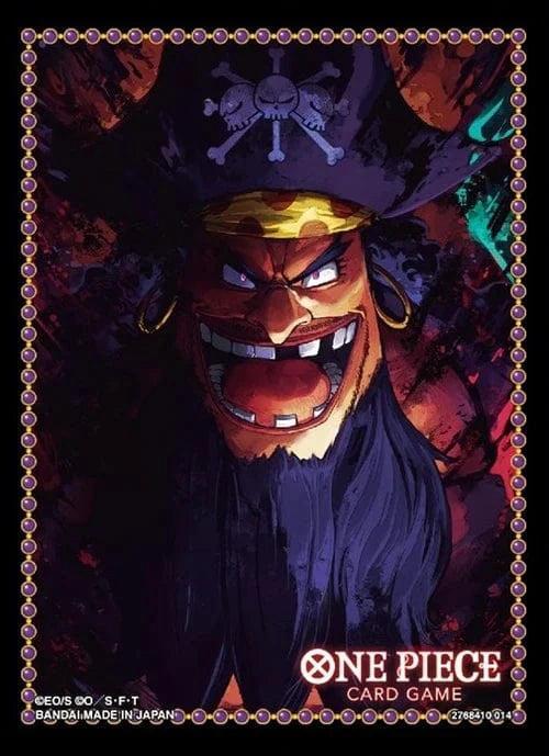 One Piece Sleeves Marshall D. Teach (Blackbeard)–70 stuks, Hobby en Vrije tijd, Verzamelkaartspellen | Overige, Nieuw, Sleeves of Kaarthoesjes