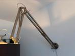 Industriële verstelbare lamp, Huis en Inrichting, Lampen | Hanglampen, Ophalen, Gebruikt, Minder dan 50 cm