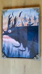 Groot antiek zilver kleur fotolijstje mooi opengewerkte hoek, Ophalen of Verzenden