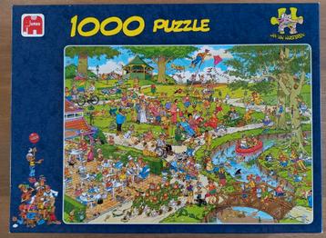 Jan van Haasteren - Het Park - 1000 Stukjes beschikbaar voor biedingen