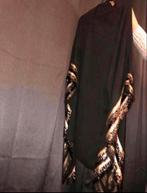 Feestelijke setje/ abaya, gala jurk zwart, goud 44/46 L/XL, Kleding | Dames, Gelegenheidskleding, Nieuw, Ophalen of Verzenden