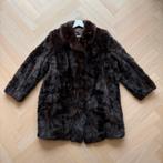 Vintage mink / nerts bontjas donkerbruin maat M /M, Ophalen of Verzenden, Zo goed als nieuw, Maat 38/40 (M), Bruin