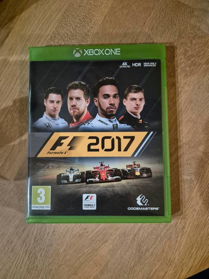 F1 2017 Xbox One - Racegame, Spelcomputers en Games, Games | Xbox One, Zo goed als nieuw, Racen en Vliegen, 1 speler, Vanaf 3 jaar