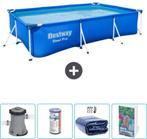 Bestway Steel Pro Zwembad 300x201x66cm + Pomp. Nieuw, Ophalen, Nieuw, Opzetzwembad, 200 tot 400 cm