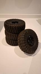 4x Crawler banden (Carisma)., Hobby en Vrije tijd, Modelbouw | Radiografisch | Auto's, Elektro, Auto offroad, Ophalen of Verzenden