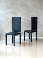 Arcalla eettafelstoelen 4x B&B Italia vintage 1980s prijs ps, Huis en Inrichting, Stoelen, Italie, Gebruikt, Vintage, Ophalen of Verzenden