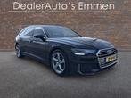 Audi A6 Avant 40 TDI 204PK Sport Launch edition Sport, Gebruikt, 4 cilinders, Leder en Stof, Zwart