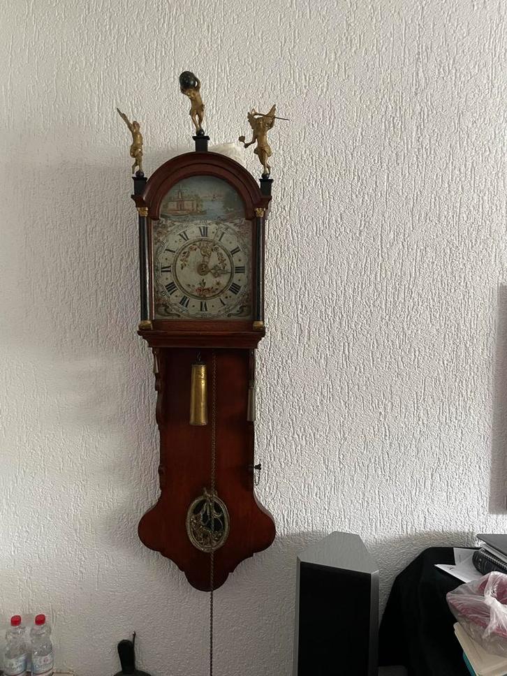 Antieke Friese Staartklok, Antiek en Kunst, Antiek | Klokken, Ophalen