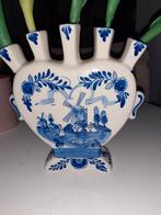 Tulpenvaas Hartvormig delftsblauw, Ophalen of Verzenden