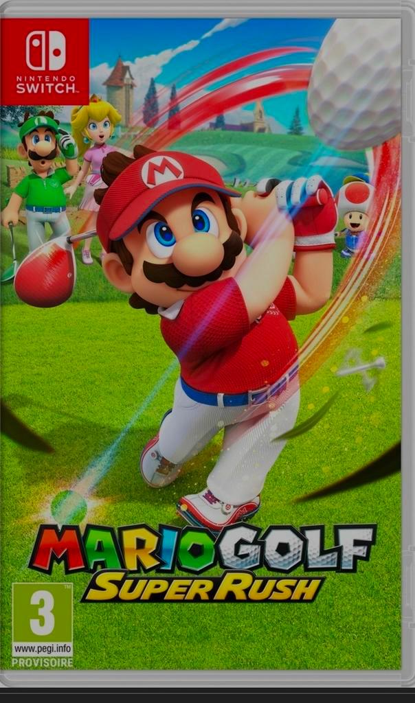Mario Golf: Super Rush - Nintendo Switch, Spelcomputers en Games, Games | Nintendo Switch, Nieuw, Sport, 1 speler, Vanaf 3 jaar