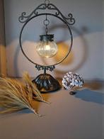 Bijzondere LED Tafellamp - Countryfield - Roestkleur, Verzenden, Onbekend, Glas, Onbekend