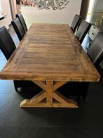 Steigerhout klooster tafel, Huis en Inrichting, Tafels | Eettafels, Ophalen, Gebruikt, 100 tot 150 cm, 200 cm of meer