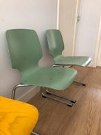 Stoelen duits design (kusch+co), buisframe hout, Huis en Inrichting, Stoelen, Ophalen of Verzenden, Zo goed als nieuw, Hout