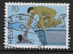 Zwitserland 1985   Drenkeling    1292, Postzegels en Munten, Postzegels | Europa | Zwitserland, Verzenden, Gestempeld