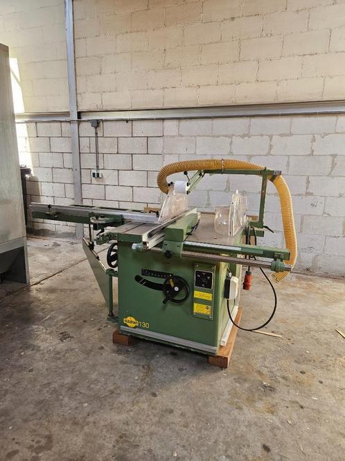 Harwi Tafelcirkelzaag met roltafel, Doe-het-zelf en Verbouw, Gereedschap | Zaagmachines, Gebruikt, Cirkelzaag, 1200 watt of meer