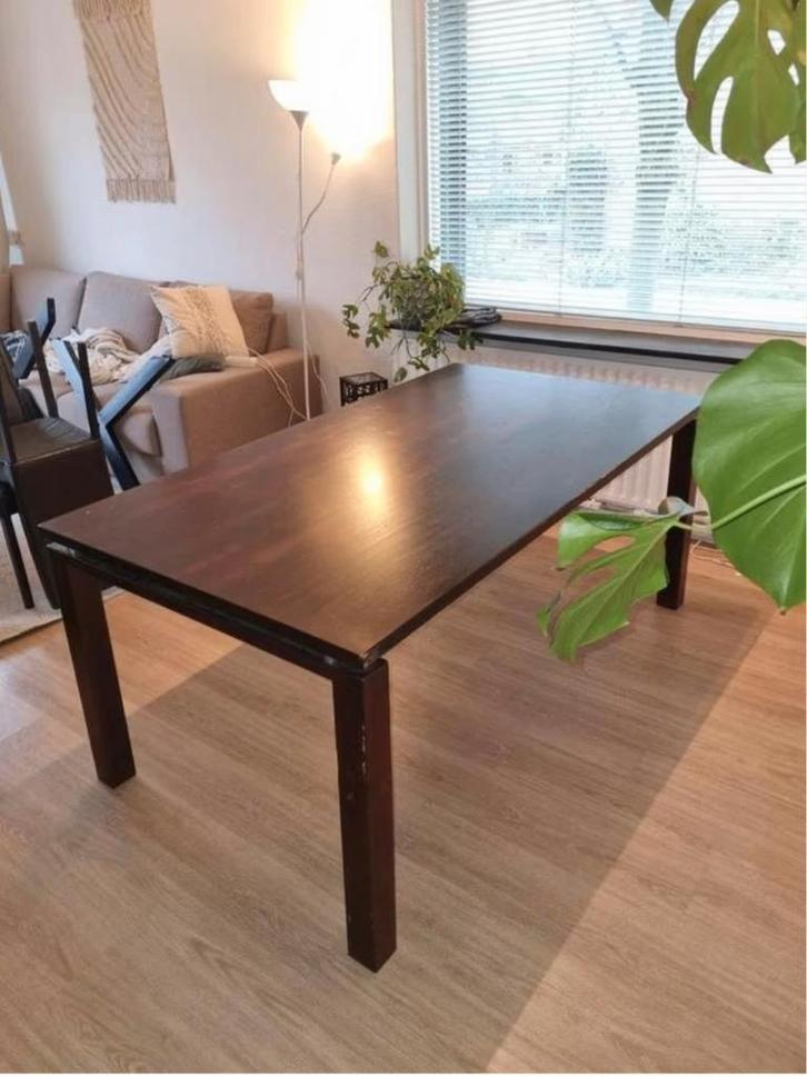 Lundia tafel bureau, Huis en Inrichting, Tafels | Eettafels, Gebruikt, 50 tot 100 cm, 150 tot 200 cm, Rechthoekig, Ophalen