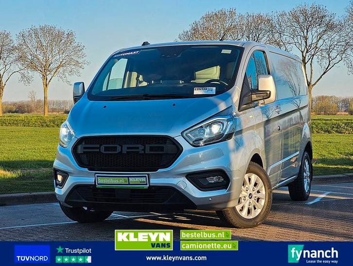 FORD TRANSIT CUSTOM ac automaat euro6, Auto's, Bestelauto's, Bedrijf, Te koop, ABS, Airconditioning, Cruise Control, Elektrische buitenspiegels