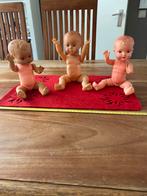 3 oude babypopjes zie foto’s, Verzamelen, Poppen, Ophalen of Verzenden, Gebruikt, Babypop
