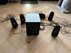 Logitech 5.1 surround sound set Z506, Computers en Software, Pc speakers, Ophalen, Zo goed als nieuw, Audiokanaal 5.1, Logitech, Creative