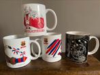 4 mokken Ajax en FC Barcelona, Ophalen of Verzenden, Zo goed als nieuw, Overige stijlen, Kop(pen) en/of Schotel(s)