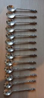 13 Zilveren Apostel Lepeltjes, Antiek en Kunst, Ophalen of Verzenden