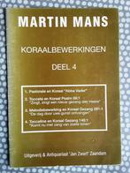 Martin Mans - Koraalbewerkingen deel 4, Muziek en Instrumenten, Orgel, Gebruikt, Ophalen of Verzenden, Religie en Gospel