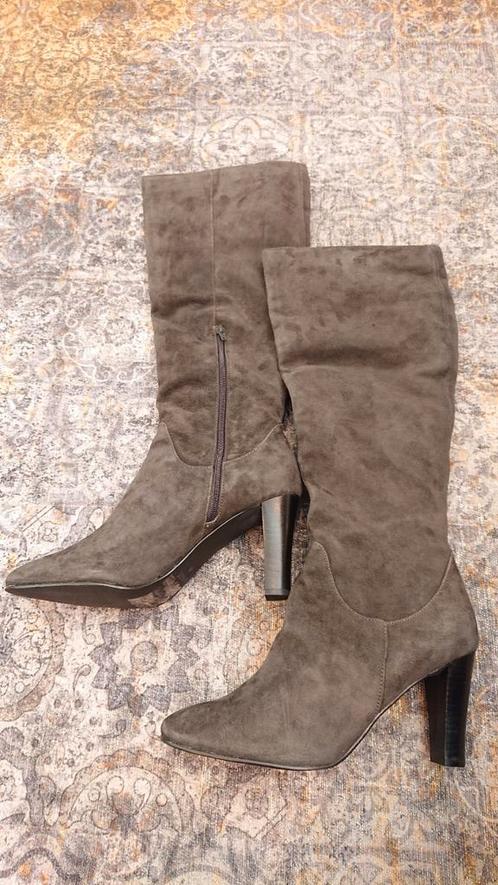 Sexy Leren Laarzen Maat 41 van Apart, Kleding | Dames, Schoenen, Nieuw, Hoge laarzen, Grijs, Ophalen of Verzenden