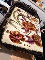 Bloemenprint Deken - Heerlijk Warm!, Ophalen, Zo goed als nieuw