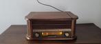 Soundmaster NR-513CD Retro Radio Platenspeler, Ophalen, Gebruikt, Radio, Met cd-speler
