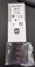 Somfy Smoove 1 io Black Shine wandzender zwart, Minder dan 100 cm, Wit, Nieuw, Ophalen of Verzenden