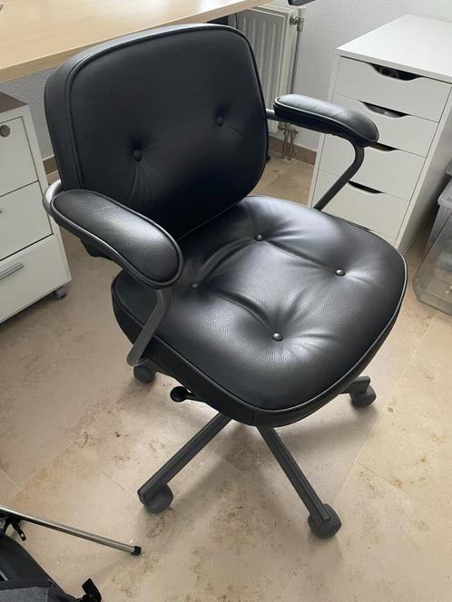 Bureaustoel - ALEFJÄLL - IKEA - Glose zwart, Huis en Inrichting, Bureaustoelen, Zo goed als nieuw, Bureaustoel, Zwart, Ergonomisch