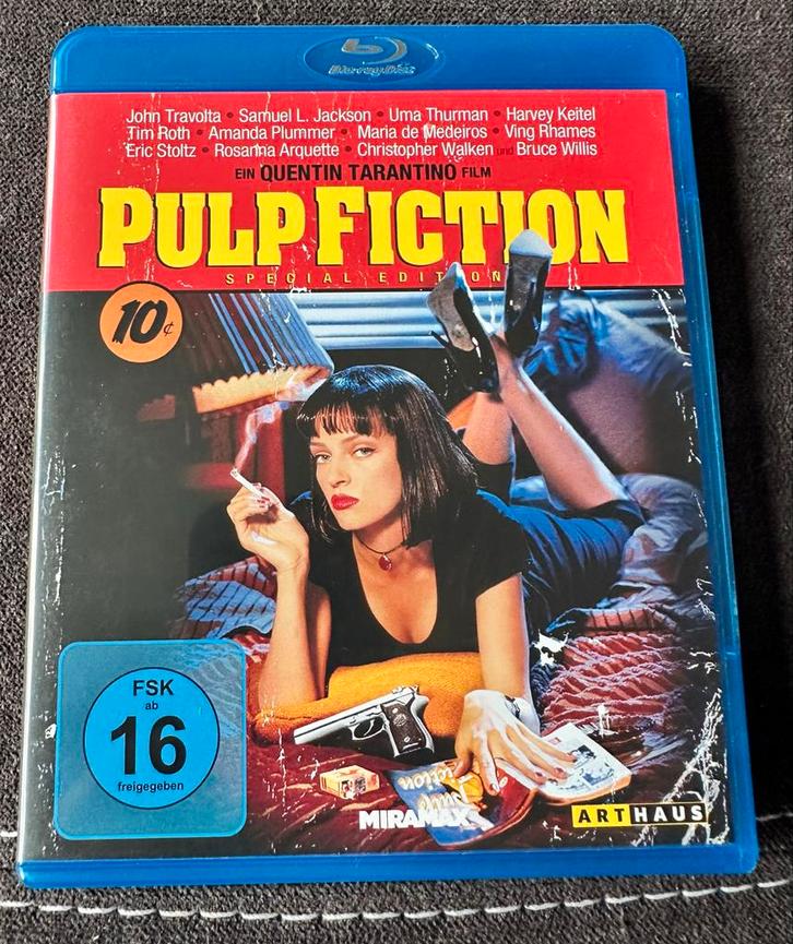 Pulp Fiction Blu-ray Special Edition, Cd's en Dvd's, Blu-ray, Zo goed als nieuw, Thrillers en Misdaad, Ophalen of Verzenden