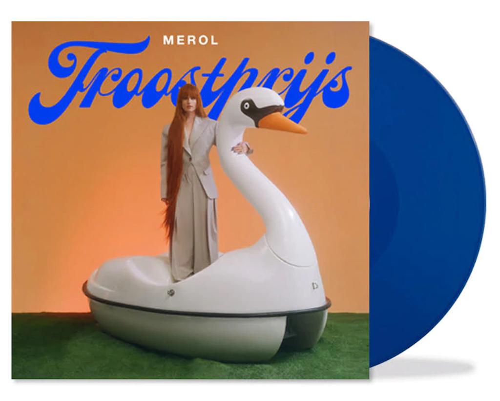 Vinyl LP + Tattoovel MEROL Troostprijs BLAUW Vinyl NIEUW, Ophalen of Verzenden, Nieuw in verpakking, 12 inch, Pop