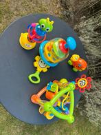 6 stuks babyspeelgoed, Ophalen of Verzenden, Gebruikt, Rammelaar