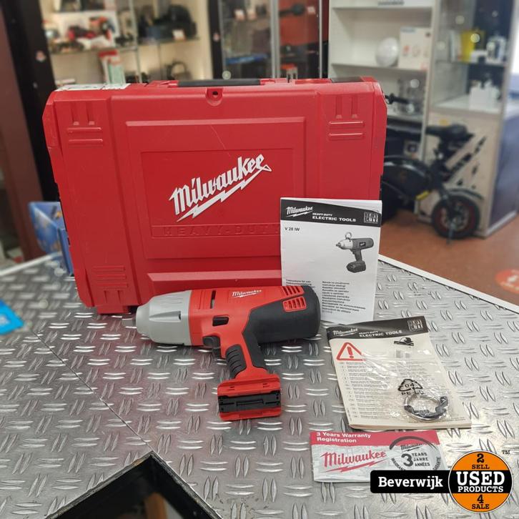 Milwaukee V28 IW Heavy Duty Accu Slagmoersleutel | Body - NI, Doe-het-zelf en Verbouw, Gereedschap | Boormachines, Nieuw