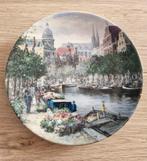 Wandbord 'Amsterdamse Bloemengracht' Mosa, Antiek en Kunst, Ophalen of Verzenden