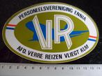 sticker personeelsvereniging ennia afd verre reizen klm, Verzenden, Zo goed als nieuw, Bedrijf of Vereniging