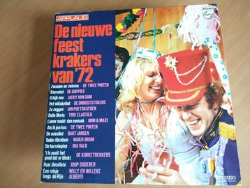LP De nieuwe feestkrakers van '72 beschikbaar voor biedingen