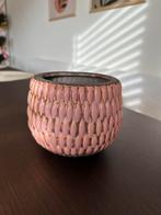 Roze plantenpot met diameter 11cm, Tuin en Terras, Bloempotten, Ophalen, Rond, Zo goed als nieuw, Aardewerk