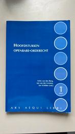 Anita van den Berg - Hoofdstukken openbare-orderecht, Gelezen, Anita van den Berg; Jan van der Grinten; Jon Schilder, Sociale wetenschap