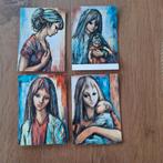 4stuks jaren 60 kaarten, Verzamelen, Ophalen of Verzenden, 1960 tot 1980, Ongelopen, Noord-Brabant