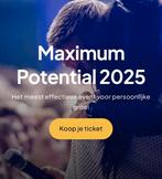 Maximum Potential 2025 Gold Tickets 2x!, Twee personen