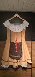 Tiroler Jurkje / Dirndl, Maat 38/40 (M), Bruin, Ophalen of Verzenden, Boven de knie