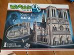 Wrebbit Notre Dame 3D puzzel, Ophalen of Verzenden, 500 t/m 1500 stukjes, Zo goed als nieuw, Rubik's of 3D-puzzel