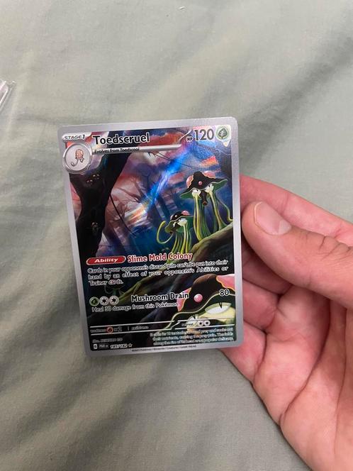 Toedscruel 185/182, Hobby en Vrije tijd, Verzamelkaartspellen | Pokémon, Zo goed als nieuw, Ophalen of Verzenden