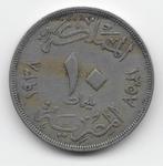 Egypte 10 milliemes 1938 (AH1357) KM# 364 (1), Postzegels en Munten, Munten | Afrika, Egypte, Losse munt, Verzenden