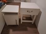 ‼️Gratis‼️ 2 verschillende nachtkastjes, Huis en Inrichting, Slaapkamer | Nachtkastjes, Ophalen, Gebruikt, 65 cm of meer