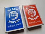 set van 2 kaartspellen Black jaguar rood / blauw, Ophalen of Verzenden, Zo goed als nieuw, Speelkaart(en)